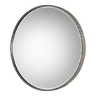 Stefania Beaded Round Mirror by Uttermost