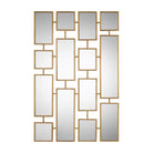 Kennon Forged Gold Rectangles Mirror by Uttermost