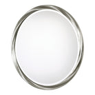 Orion Silver Round Mirror by Uttermost