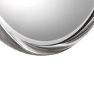 Orion Silver Round Mirror by Uttermost