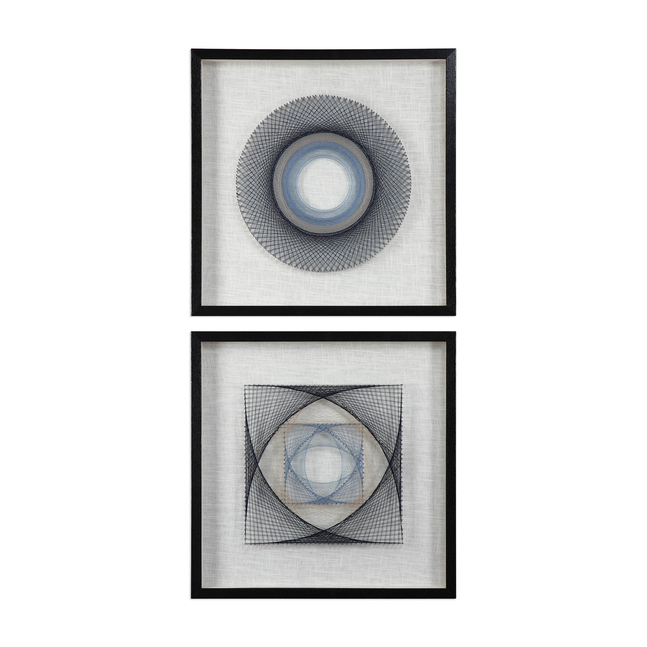String Duet Geometric Art - Set of 2 by Uttermost