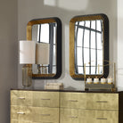 Niva Metallic Gold Wall Mirror by Uttermost