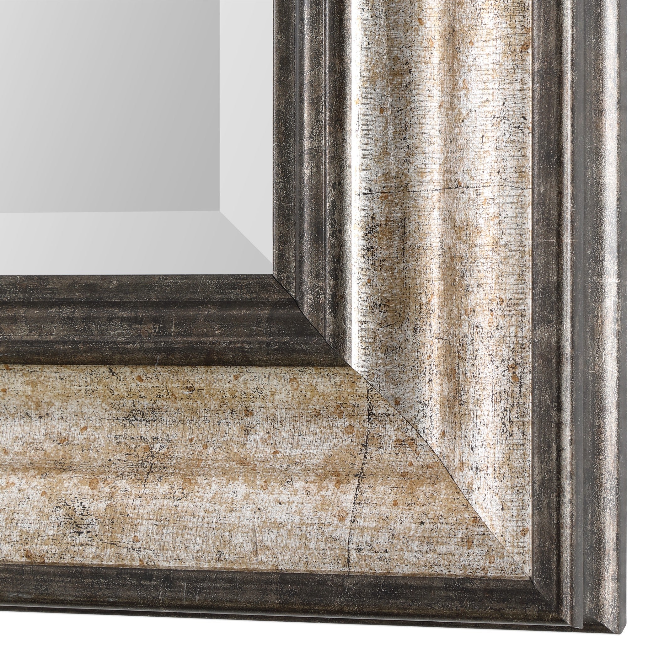 Shefford Antiqued Silver Mirror by Uttermost