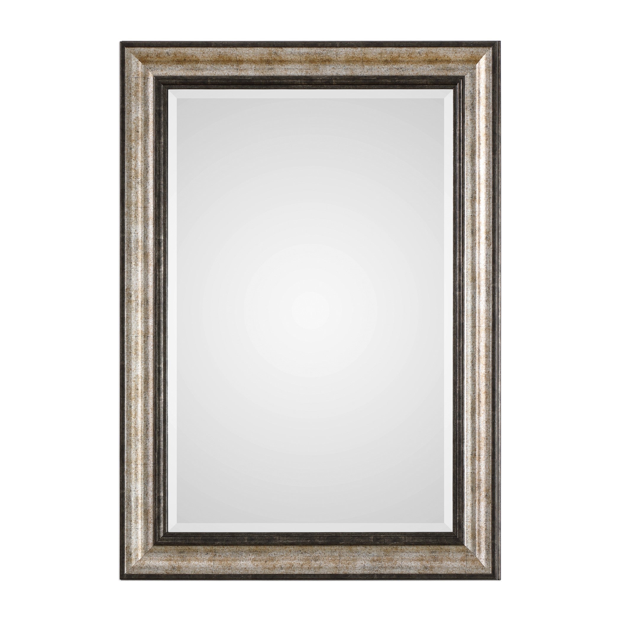 Shefford Antiqued Silver Mirror by Uttermost