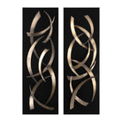 Brushstrokes Metal Wall Art - Set of 2 by Uttermost