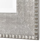 Leiston Metallic Silver Mirror by Uttermost