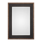 Staveley Rustic Black Mirror by Uttermost