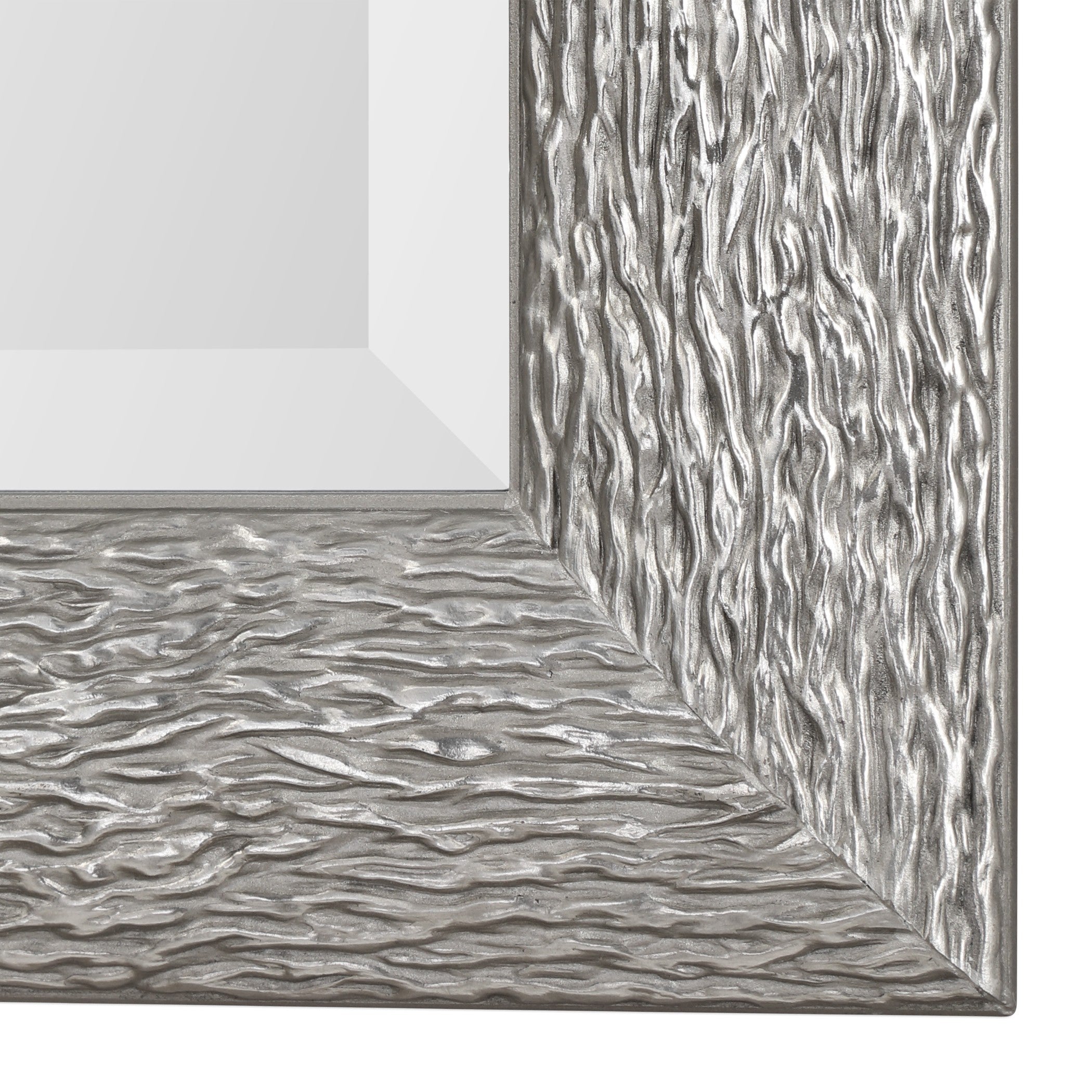 Mossley Metallic Silver Mirror by Uttermost