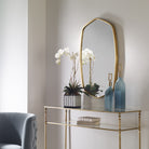 Duronia Antiqued Gold Mirror by Uttermost