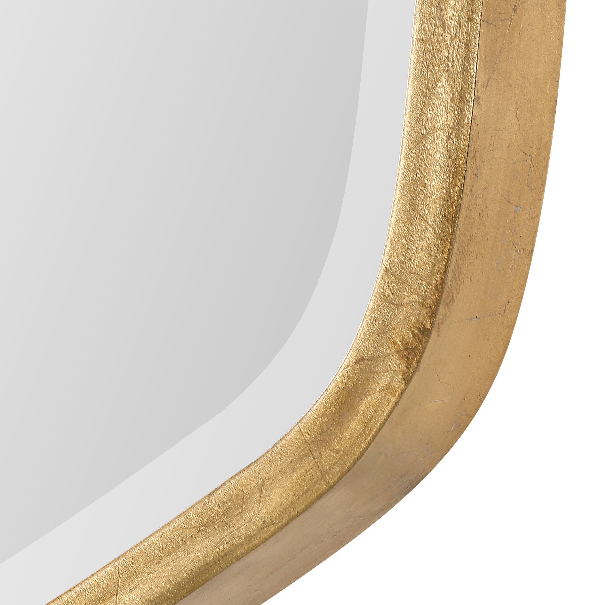 Duronia Antiqued Gold Mirror by Uttermost