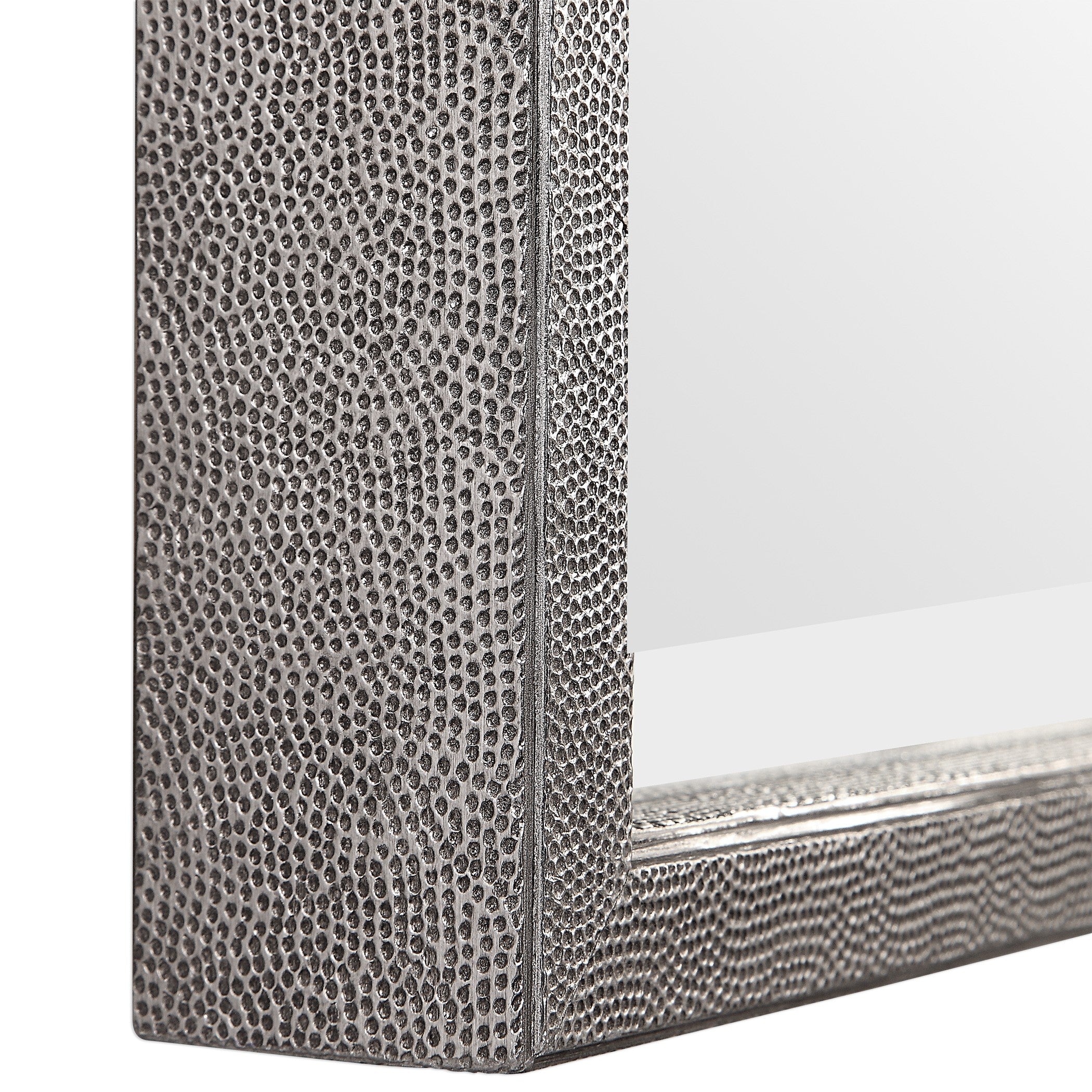 Gabelle Metallic Silver Mirror by Uttermost