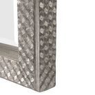 Cacelia Metallic Silver Mirror by Uttermost