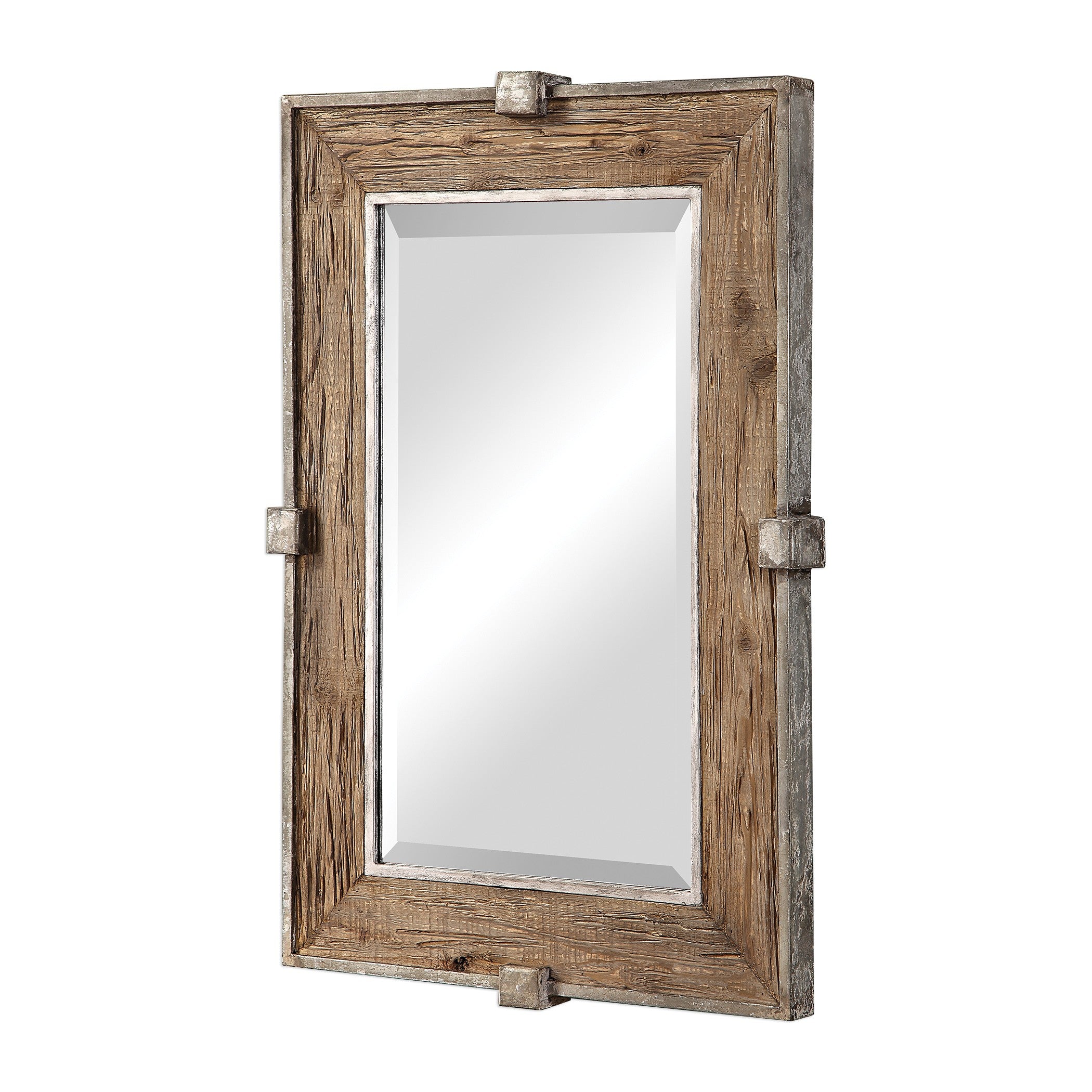 Siringo Weathered Wood Mirror by Uttermost