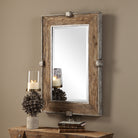 Siringo Weathered Wood Mirror by Uttermost