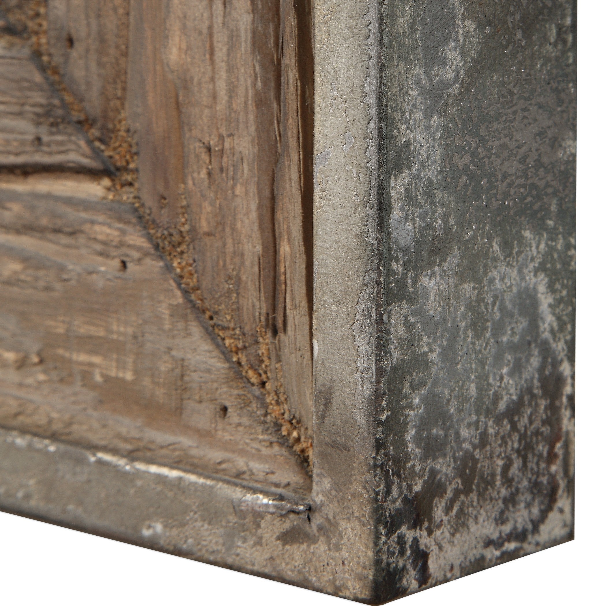 Siringo Weathered Wood Mirror by Uttermost
