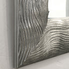 Maeona Metallic Silver Mirror by Uttermost