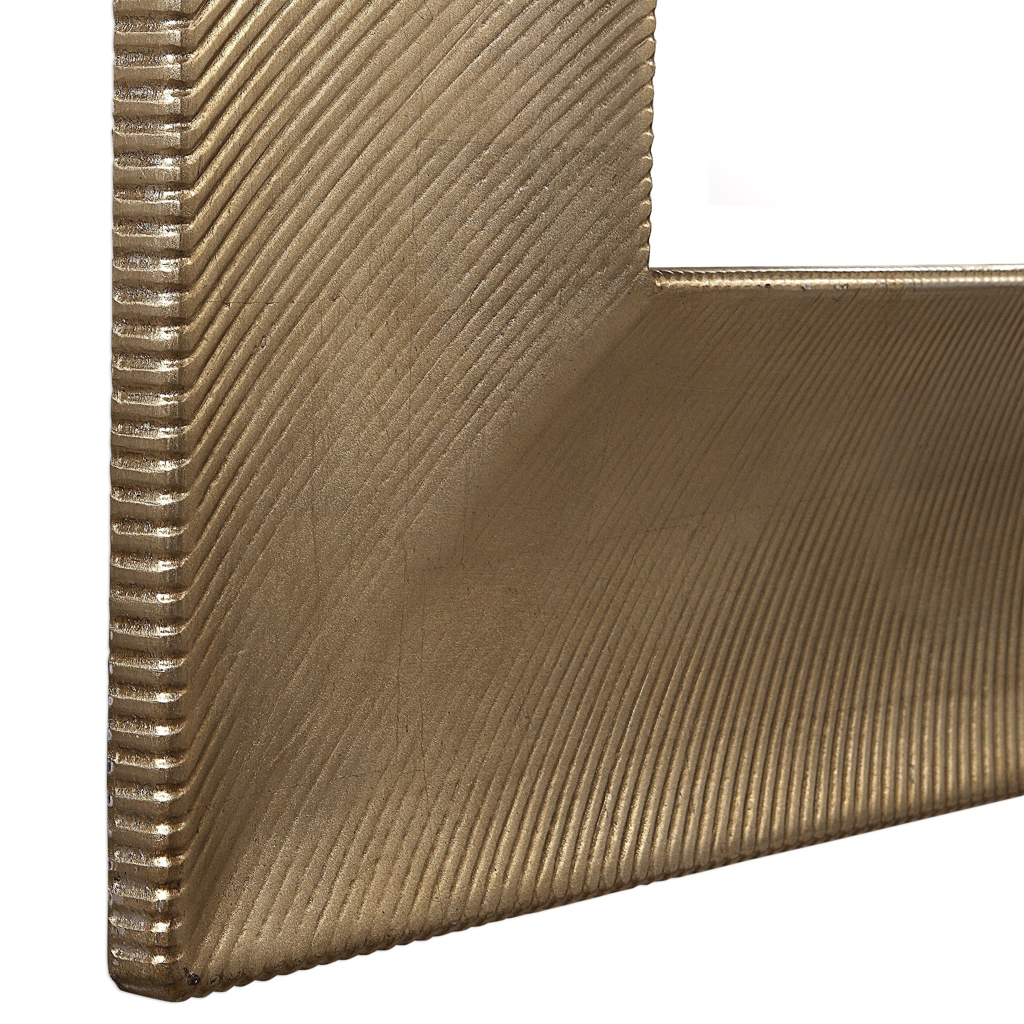 Valenton Large Champagne Mirror by Uttermost