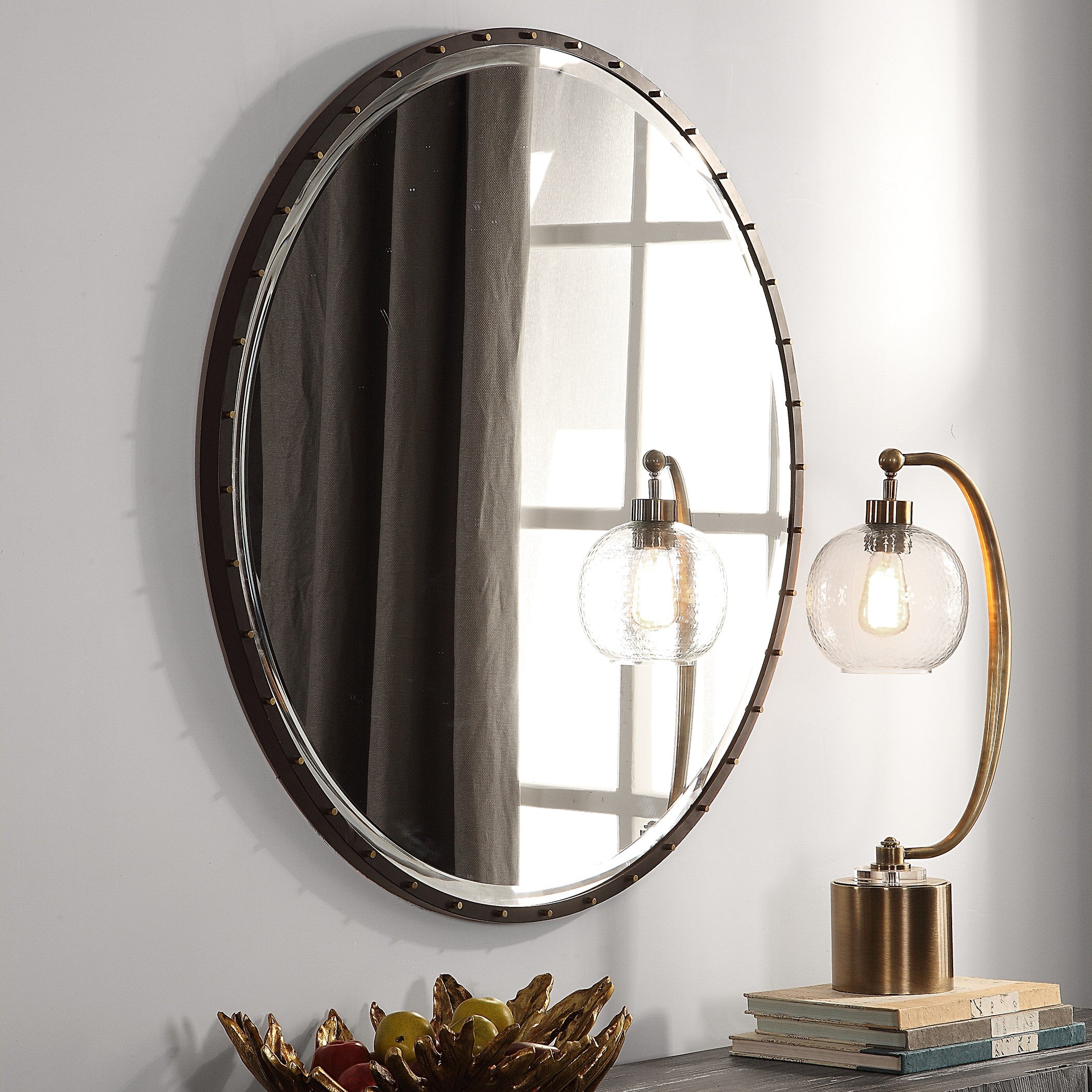 Benedo Round Mirror by Uttermost