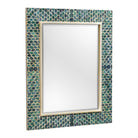 Makaria Coastal Blue Mirror by Uttermost