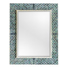 Makaria Coastal Blue Mirror by Uttermost