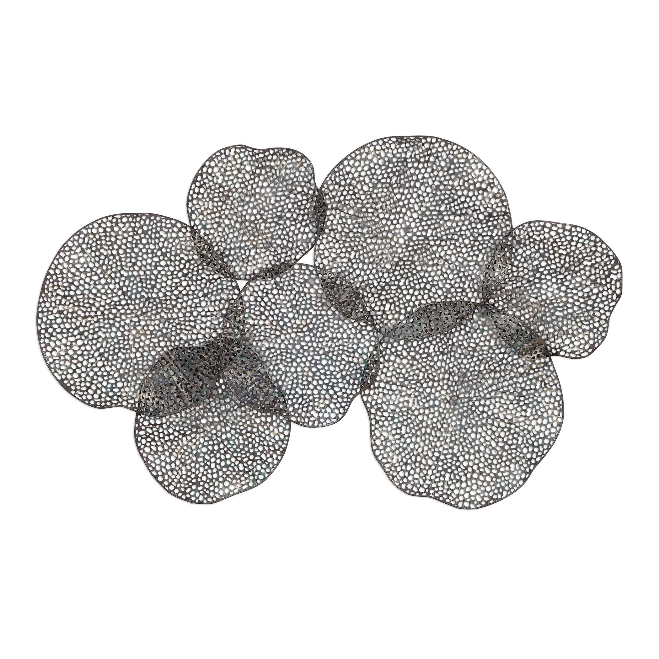 Ripley Metal Leaf Wall Art by Uttermost