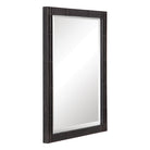 Gower Aged Black Vanity Mirror by Uttermost