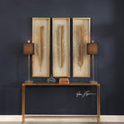 Palma Gold Leaf Shadow Box - Set of 3 by Uttermost