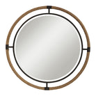 Melville Coastal Round Mirror by Uttermost