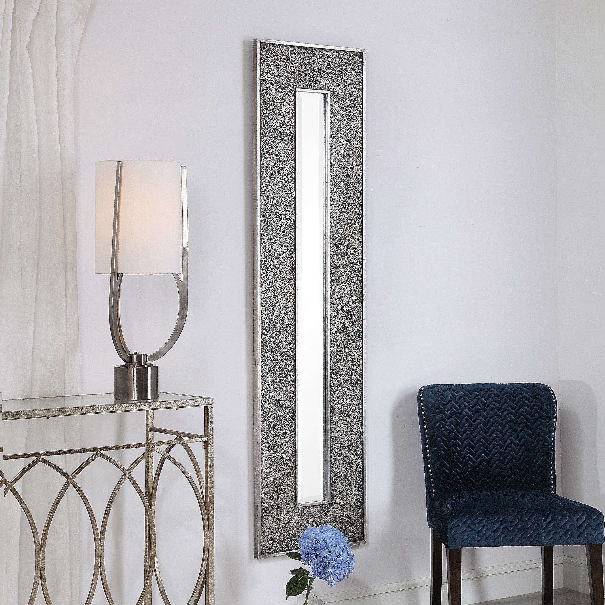 Bannon Tall Metallic Mirror by Uttermost