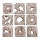 Bahati Wood Wall Art - Set of 9 by Uttermost