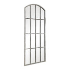 Amiel Ivory Arched Mirror by Uttermost