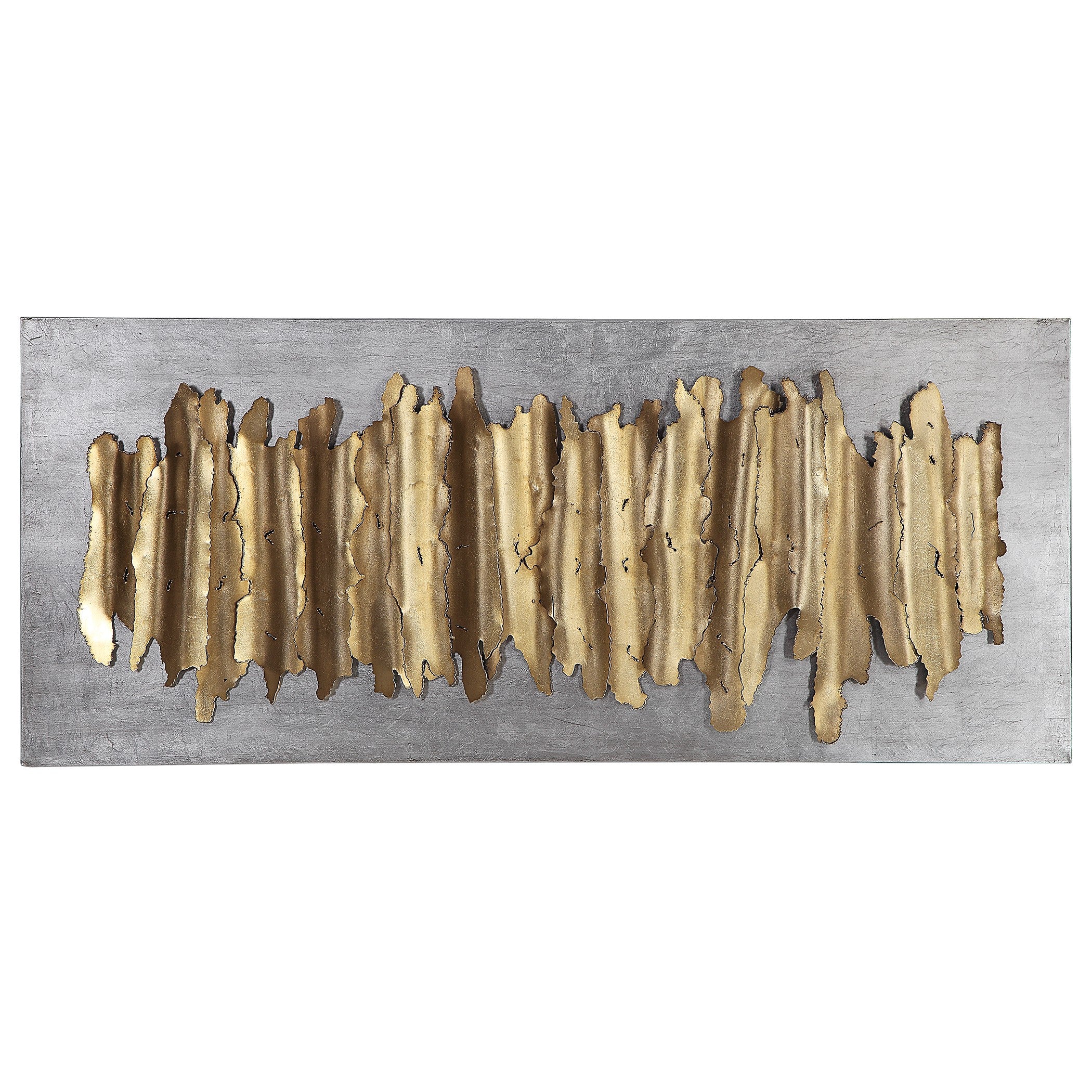 Lev Gold Metal Wall Decor by Uttermost
