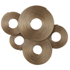 Ahmet Gold Rings Wall Decor by Uttermost