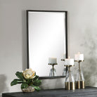 Callan Iron Vanity Mirror by Uttermost