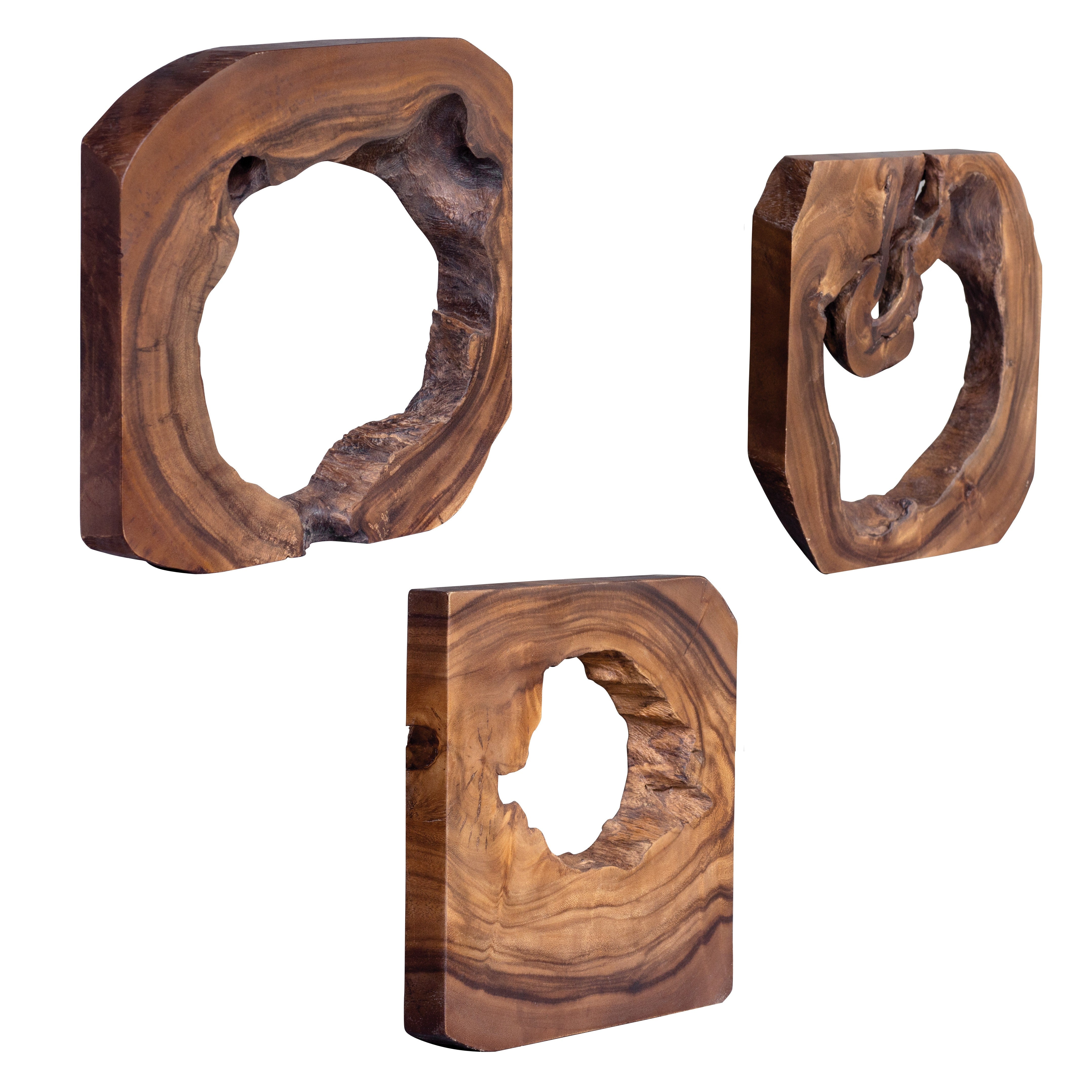 Adlai Wood Wall Art - Set of 6 by Uttermost