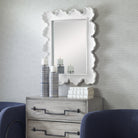 Sea Coral Coastal Mirror by Uttermost