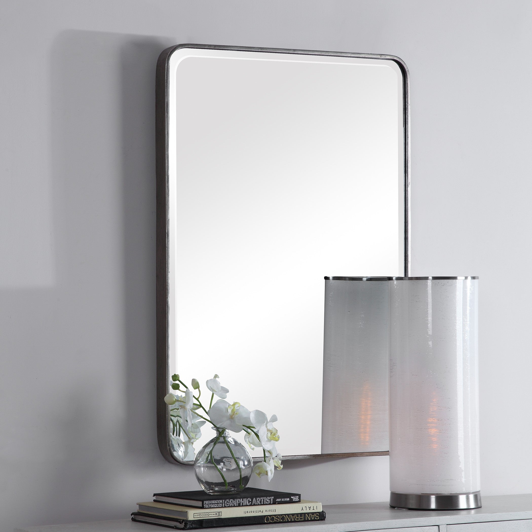 Aramis Silver Mirror by Uttermost