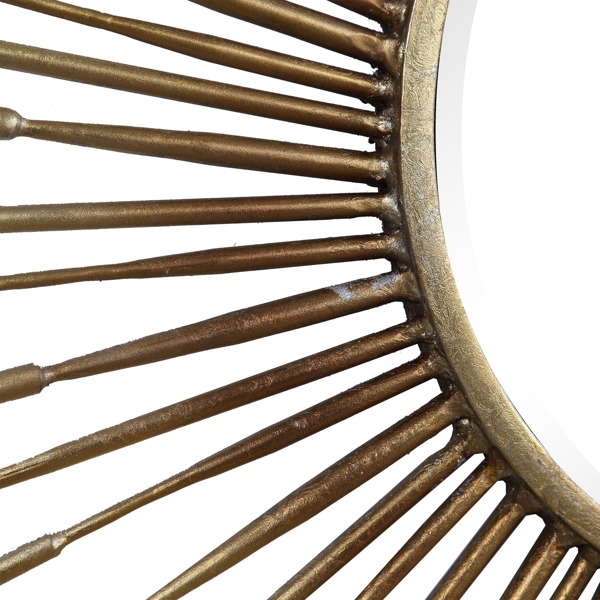 Golden Rays Starburst Mirror by Uttermost