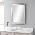 Haskill Brushed Nickel Mirror by Uttermost