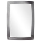 Haskill Brushed Nickel Mirror by Uttermost