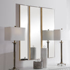 Rowling Gold Mirrors, S/3 by Uttermost
