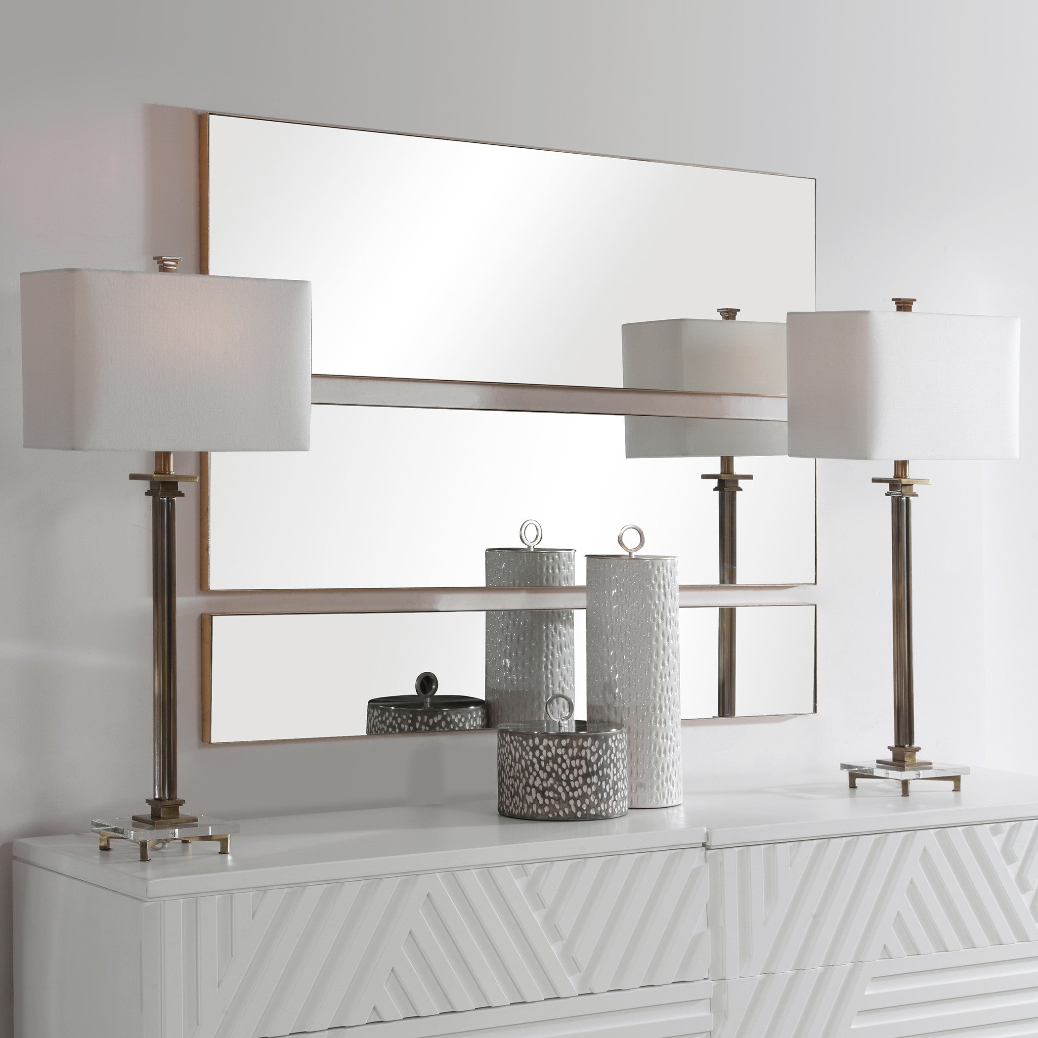 Rowling Gold Mirrors, S/3 by Uttermost