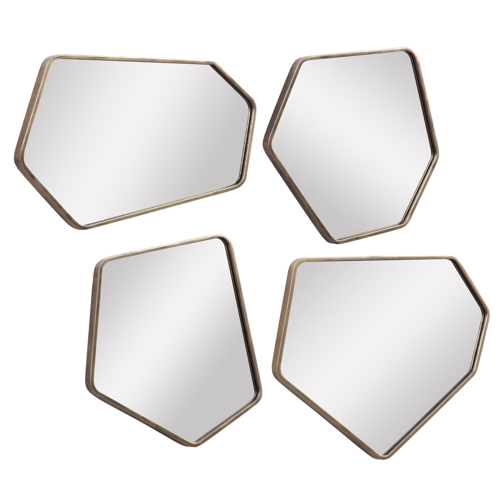 Linneah Modern Mirrors - Set of 4 by Uttermost