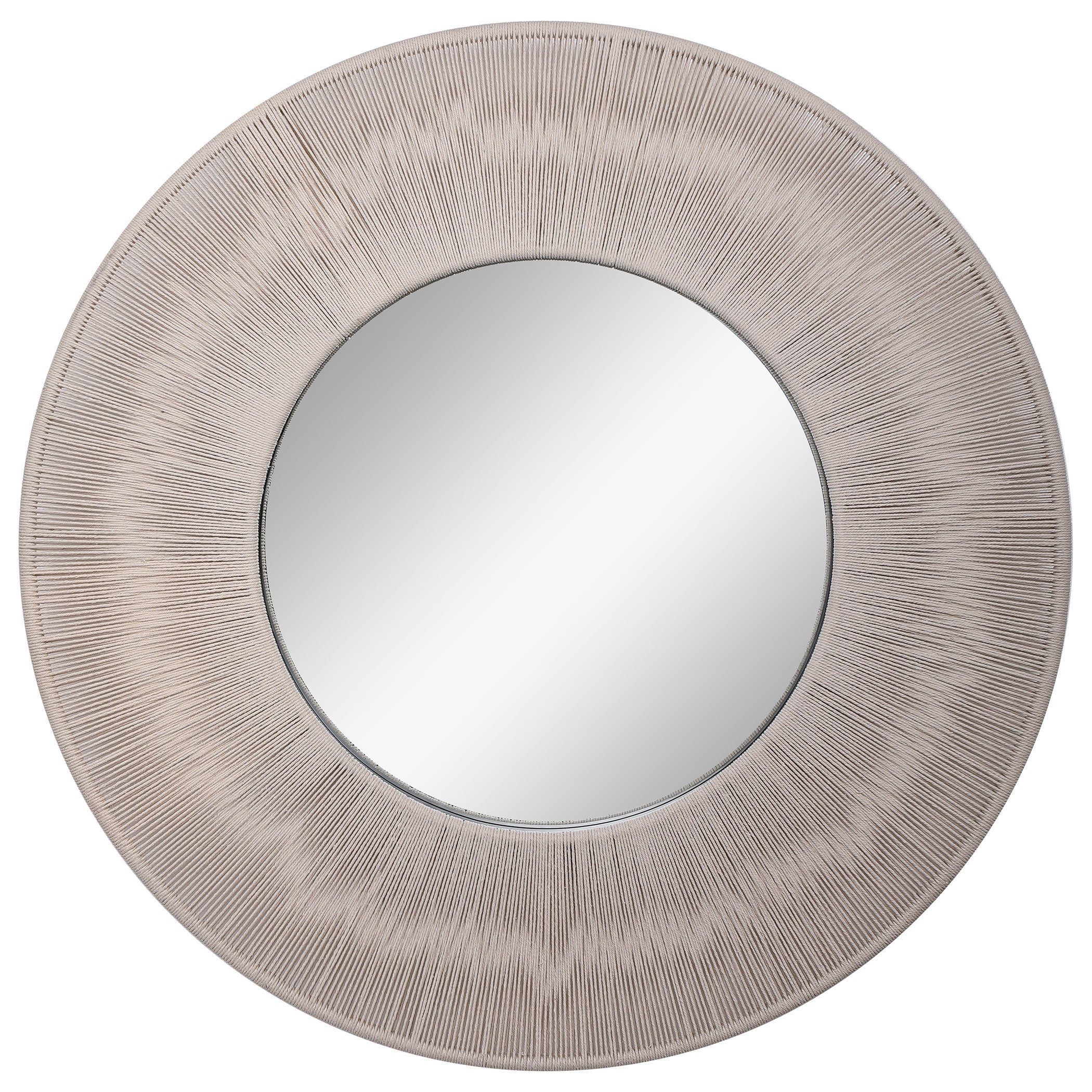 Sailor's Knot Round Mirror by Uttermost