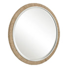 Carbet Round Rope Mirror by Uttermost