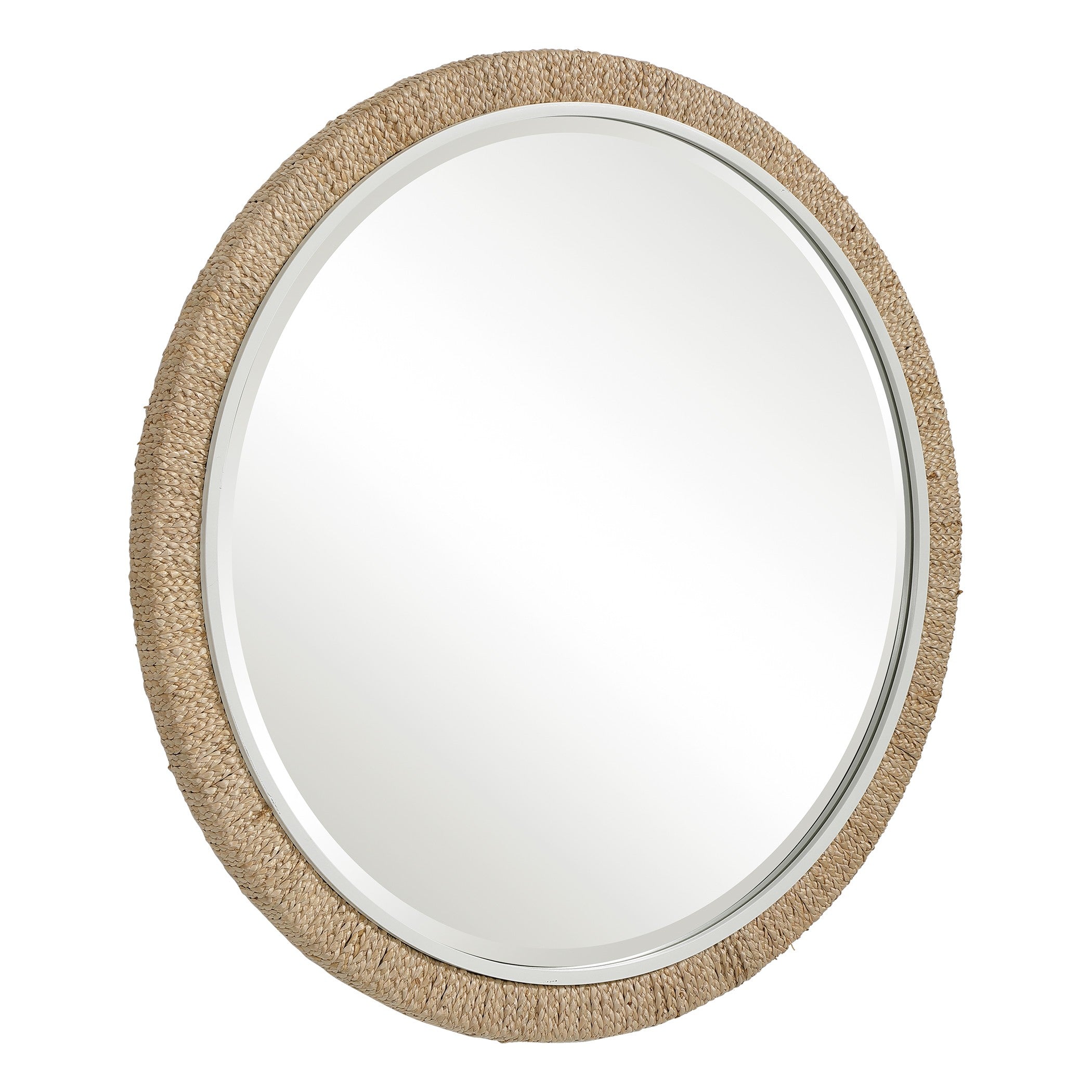 Carbet Round Rope Mirror by Uttermost