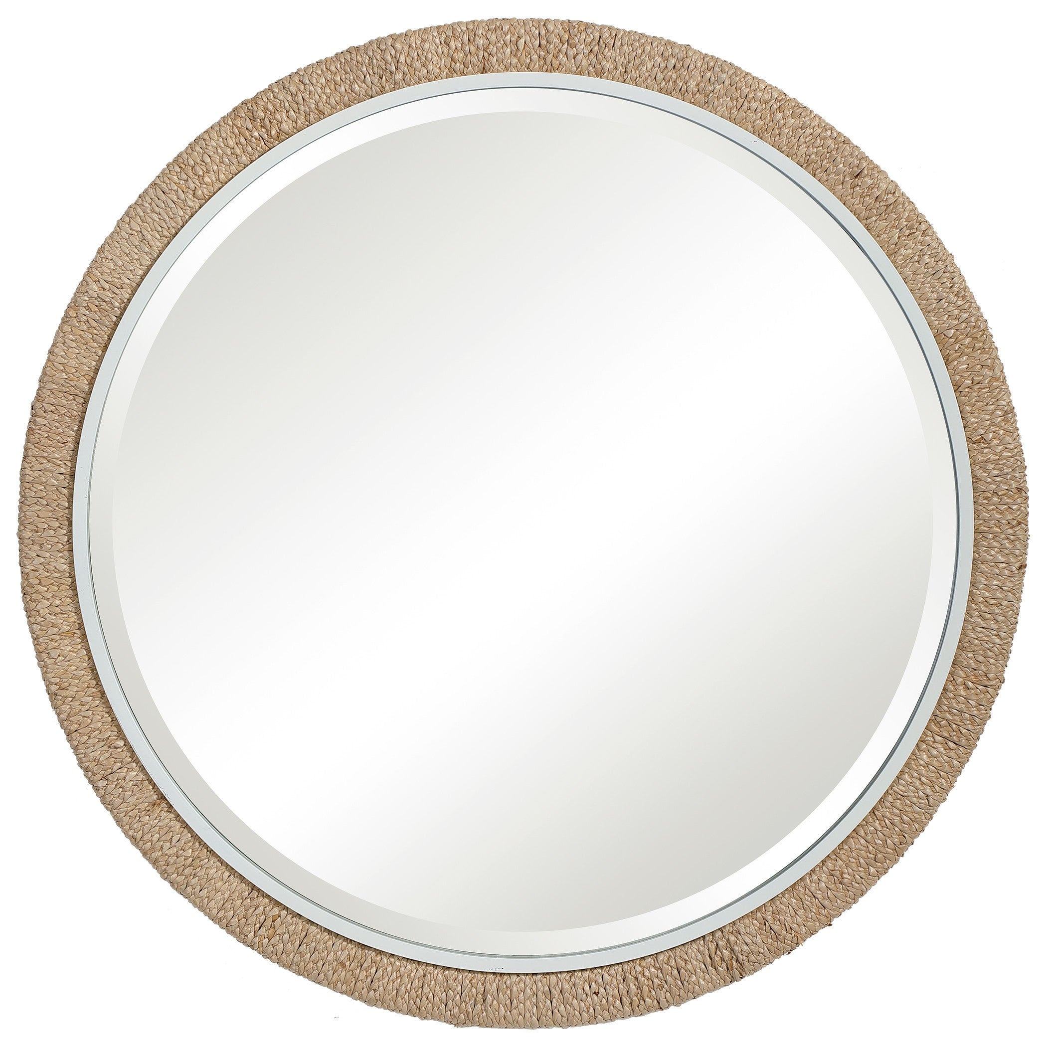 Carbet Round Rope Mirror by Uttermost