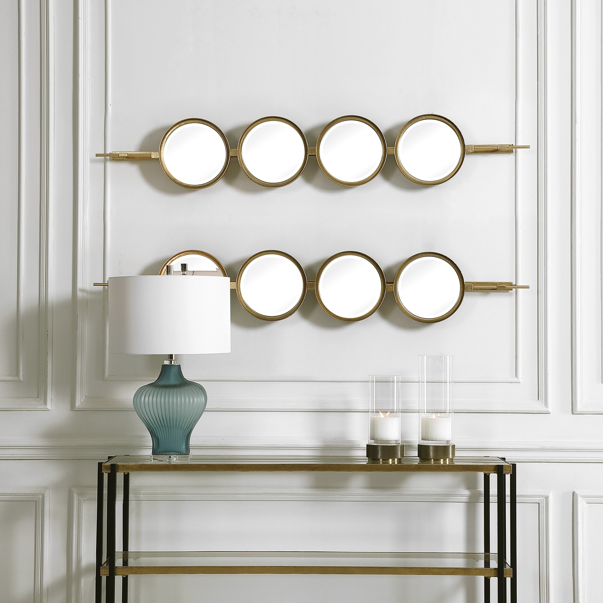 Button Gold Mirror by Uttermost