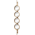 Button Gold Mirror by Uttermost