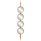 Button Gold Mirror by Uttermost